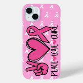 乳がん支援および認識度 Case-Mate iPhoneケース (裏面)