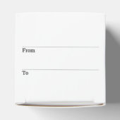 乳がん支援ギフトボックスをありがとう フェイバーボックス (上部)