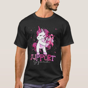乳がん支援スクワッドシャツ乳がんAw Tシャツ