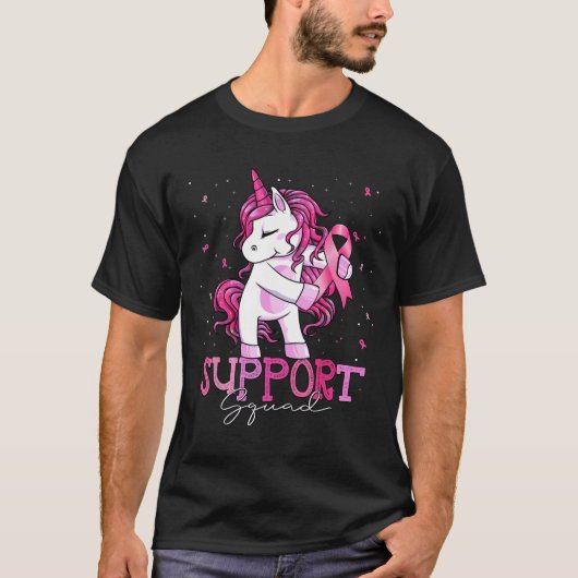 乳がん支援スクワッドシャツ乳がんAw Tシャツ (正面)
