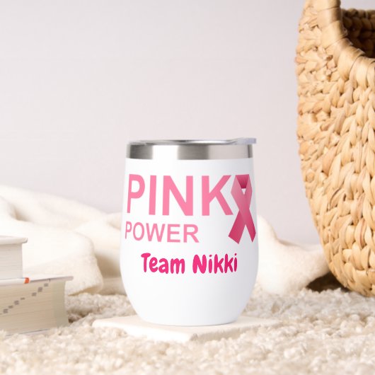 乳がん支援チームピンクリボンのパーソナライズ (リビング)