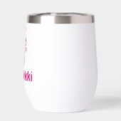 乳がん支援チームピンクリボンのパーソナライズ (背面)