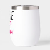 乳がん支援チームピンクリボンのパーソナライズ (背面)