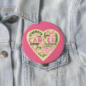 乳がん支援ハート 缶バッジ (インサイチュ)