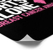 乳がん支援ファミリーが乳がんAと闘う ポスター (角)