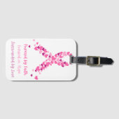 乳がん支援ラゲッジタグ ラゲッジタグ (正面横)