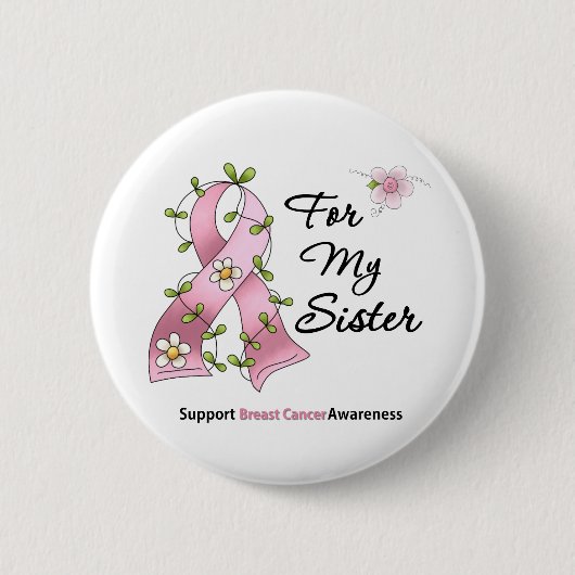 乳がん支援姉 缶バッジ (正面)