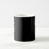 乳がん支援家族女性の乳がんA コーヒーマグカップ (中央)