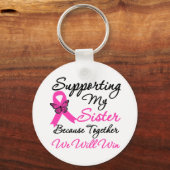 乳がん支援（姉妹） キーホルダー (正面)