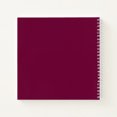 乳がん支援hope cure notebook journal ノートブック (裏面)