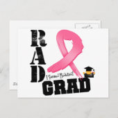 乳がん放射線セラピー素晴らしいグラード ポストカード (正面/裏面)