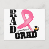 乳がん放射線セラピー素晴らしいグラード ポストカード (正面)