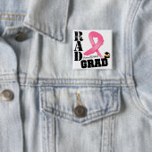 乳がん放射線セラピー素晴らしいグラード 缶バッジ (インサイチュ)