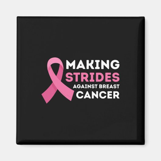 乳がん治療に対する闘い認識度 マグネット (正面)