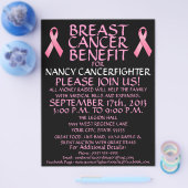 乳がん特典型フライヤー チラシ (シングル)