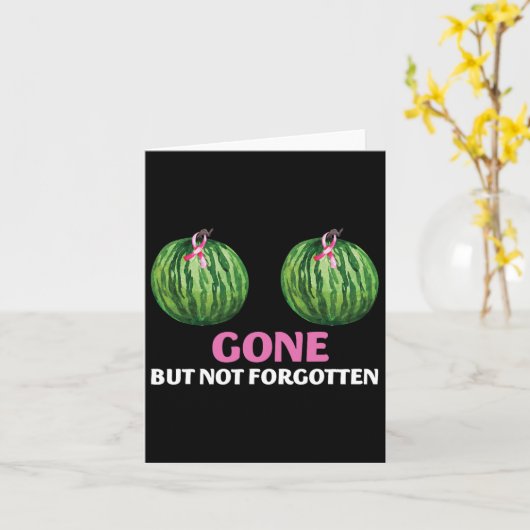 乳がん生存者の乳房切除術は行ったが行っていない カード (黄色い花)