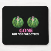 乳がん生存者の乳房切除術は行ったが行っていない マウスパッド (正面)