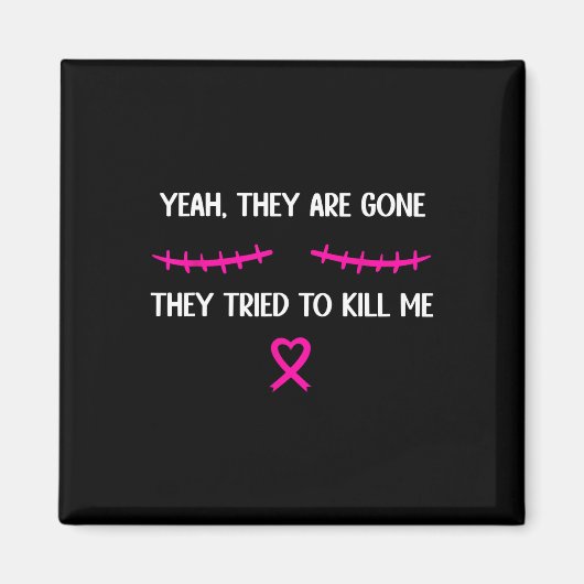 乳がん生存者の乳房切除術 マグネット (正面)