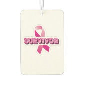 乳がん生存者の空気清浄剤 カーエアーフレッシュナー (裏面)