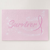 乳がん生存者ジグソーパズル ジグソーパズル (横)