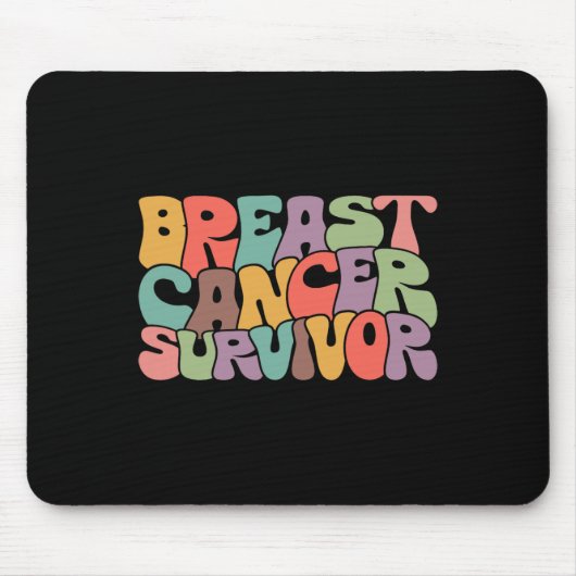 乳がん生存者認識度戦士サポートP マウスパッド (正面)