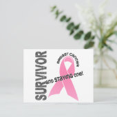 乳がん生存者1 ポストカード (スタンド正面)