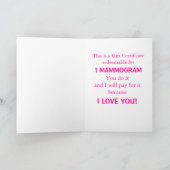 乳がん発症月 カード (内部)