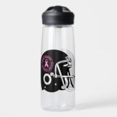 乳がん耐摩耗サッカー ウォーターボトル (正面)