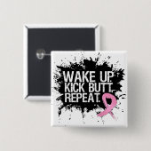 乳がん覚醒キックお尻反復 缶バッジ (正面&裏面)