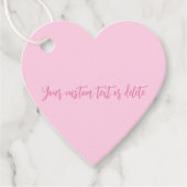 乳がん認知月ピンクカスタムのスクリプト フェイバータグ (正面)