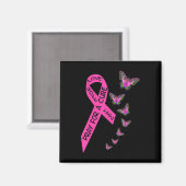 乳がん認知月女性宗教お尻 マグネット (正面/裏面)