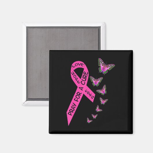 乳がん認知月女性宗教お尻 マグネット (正面/裏面)