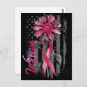 乳がん認知月間の生存者 ポストカード (正面/裏面)