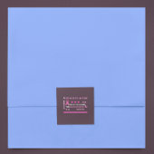 乳がん認知月間デザイン スクエアシール