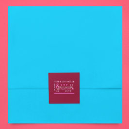 乳がん認知月間デザイン スクエアシール