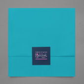 乳がん認知月間デザイン スクエアシール