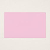 乳がん認知月間ピンクカスタム色カード (裏面)