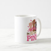 乳がん認知月間10月We衣服P コーヒーマグカップ (正面右)