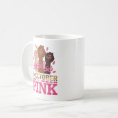 乳がん認知月間10月We衣服P コーヒーマグカップ (正面左)