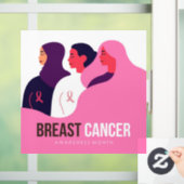 乳がん認知月間 ウィンドウサイン (ホーム)