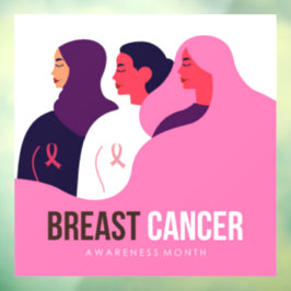 乳がん認知月間 ウィンドウサイン