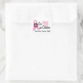 乳がん認知月間 ラウンドシール (バッグ)