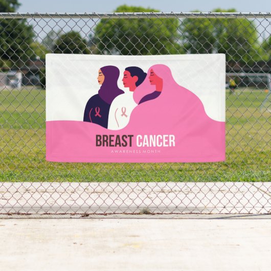 乳がん認知月間 横断幕 (インサイチュ)