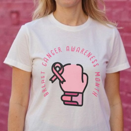 乳がん認知月間 Tシャツ