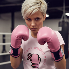 乳がん認知月間 Tシャツ