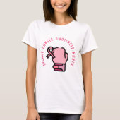 乳がん認知月間 Tシャツ (正面)