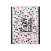 乳がん認識チップバッグラッパー党の好意 ノートパッド (回転)