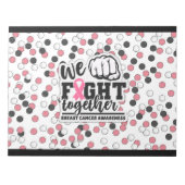 乳がん認識チップバッグラッパー党の好意 ノートパッド (正面)