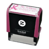 乳がん認識リボン 返送先住所 セルフインキングスタンプ (商品)