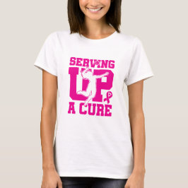 乳がん認識度のバレーボールが治る Tシャツ